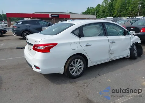 2018 Nissan Sentra Sv из США, поврежденный, VIN 3N1AB7AP3JY227325